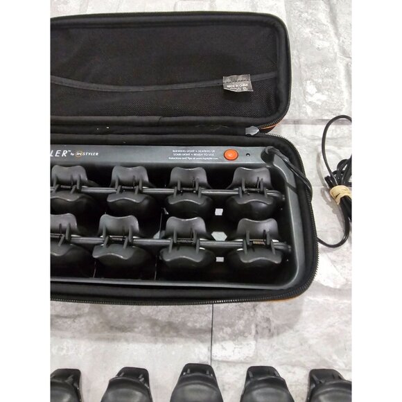 TopStyler by InStyler‎ Heated Ceramic Styling Shell Clip Curlers 30pcs Works main image 8
